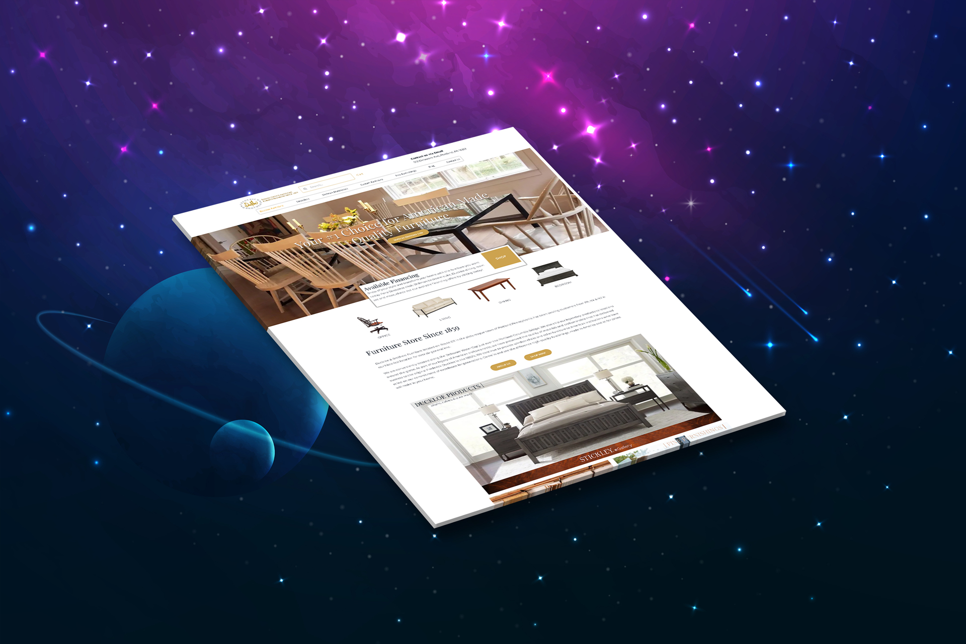 duckloe website space