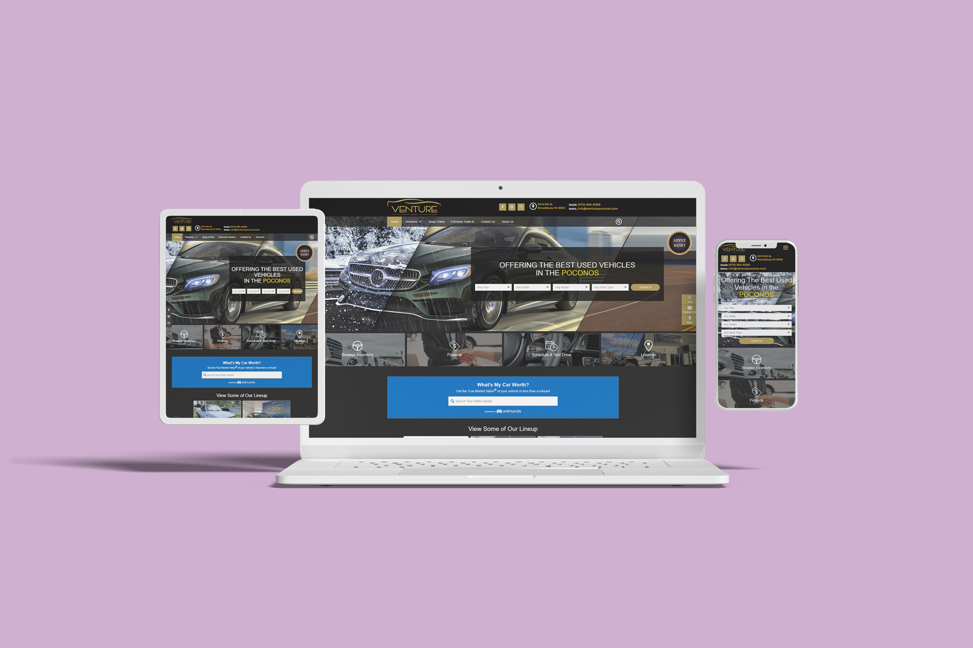 venturepoconos websitel