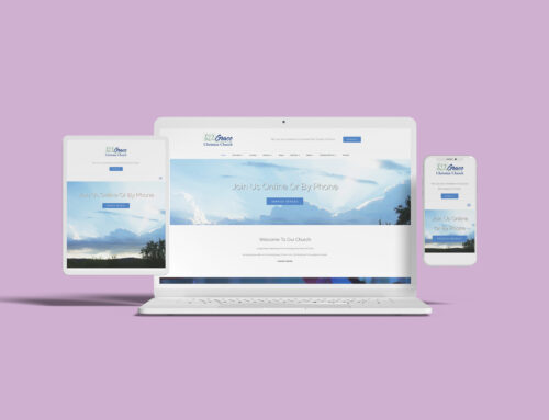 New Jersey Grace Church Website Design / Development